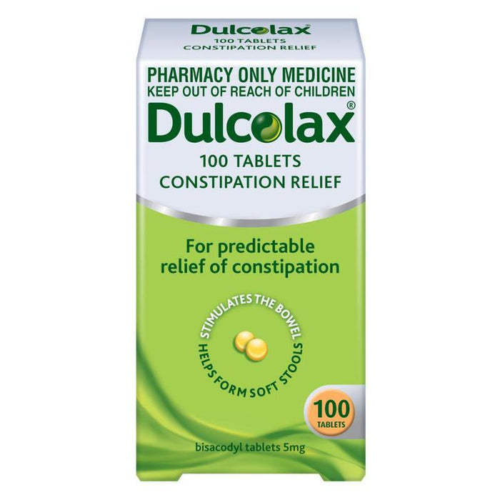 Dulcolax Tablets 100s pack front