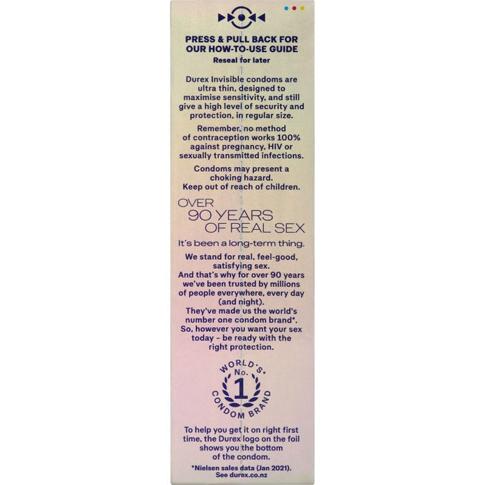 Durex Invisible Condom 10s - image 8