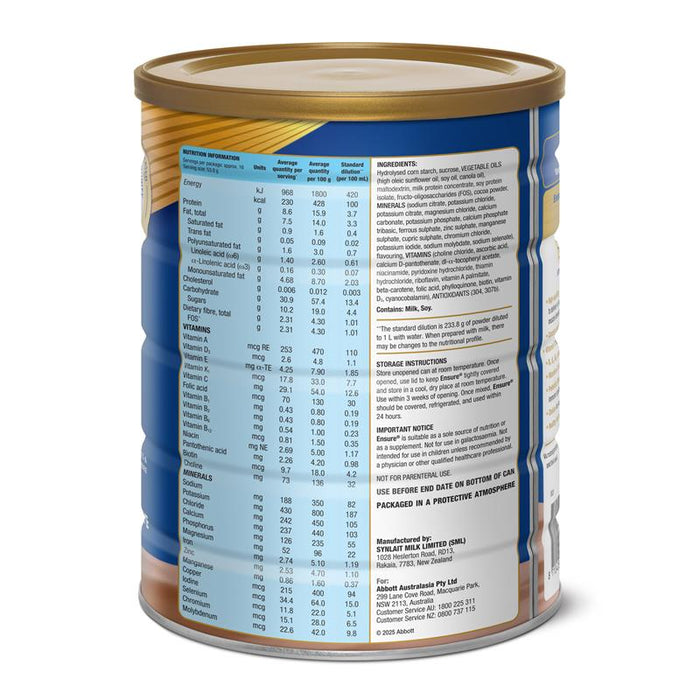Ensure Powder Chocolate 800g - image 3