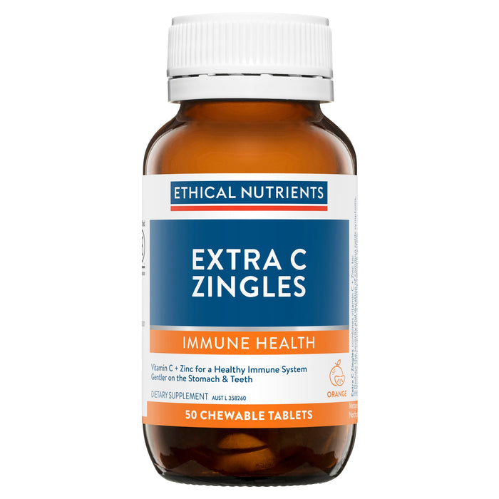 Ethical Nutrients Extra C Zingles - Orange Flavour - image 2