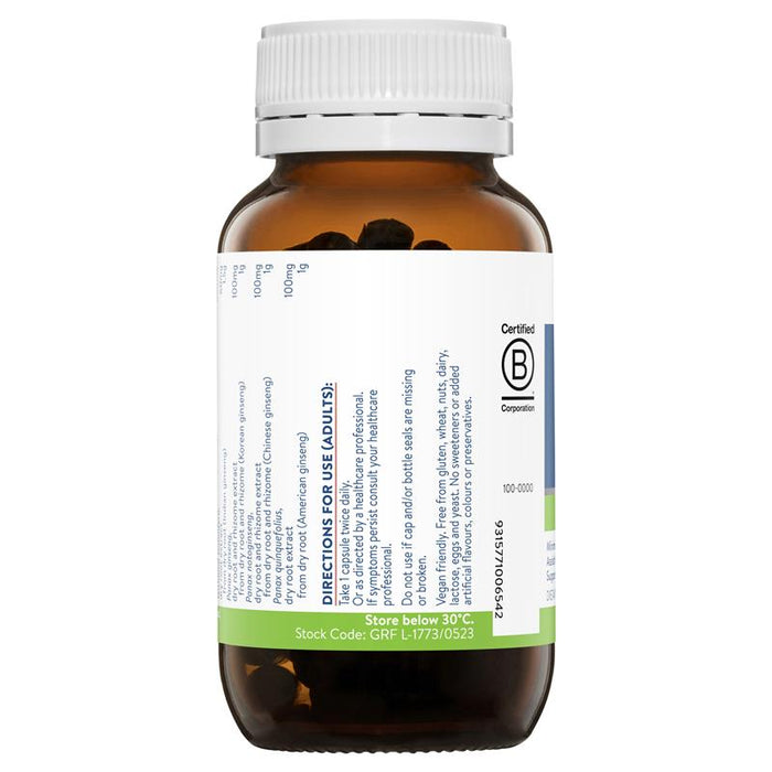 Ethical Nutrients Ginseng 5 Exhaustion Relief (60 caps) - image 3