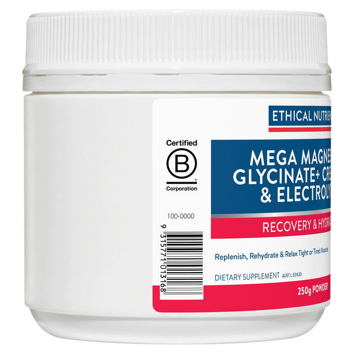 Ethical Nutrients Mega Magnesium Glycinate+ Creatine & Electrolytes 250g - image 5