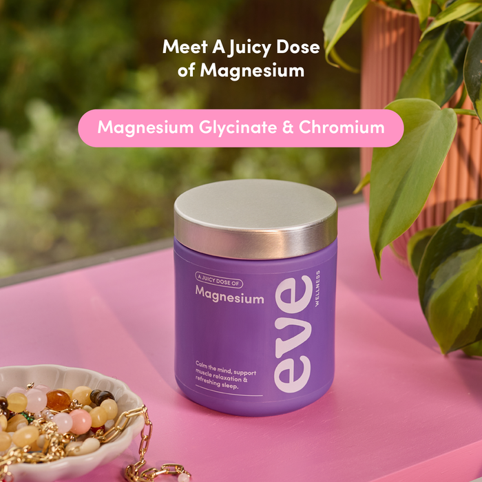 Eve Wellness A Juicy Dose of Magnesium Bisglycinate 60 Capsules