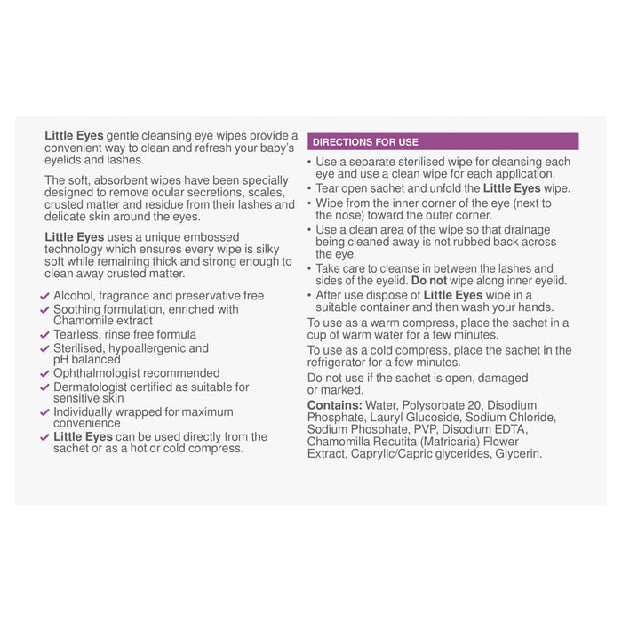 Fess Little Gentle Cleansing Eye Wipes - image 6