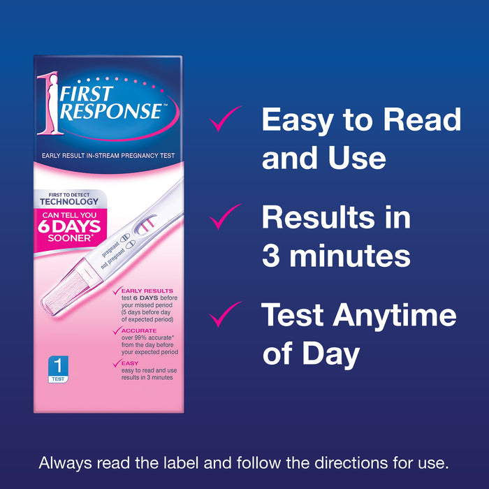 First Response single Instream Pregnancy Test - image 5