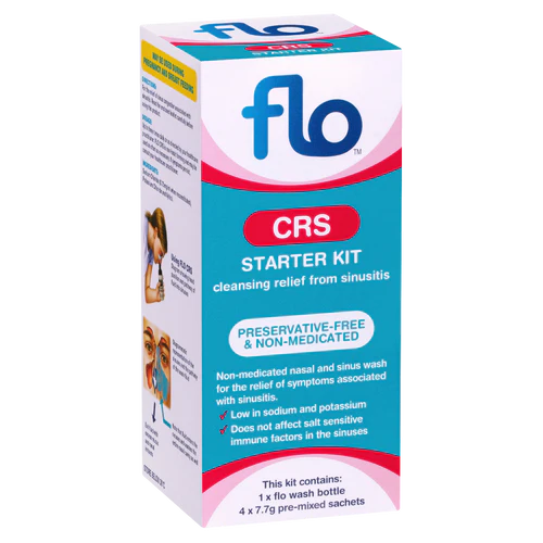 FLO CRS Starter Kit 4 sachets +Bottle