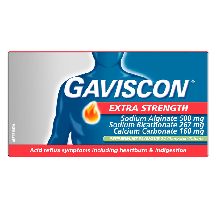 Gaviscon Extra Strength Peppermint Tablets - image 4