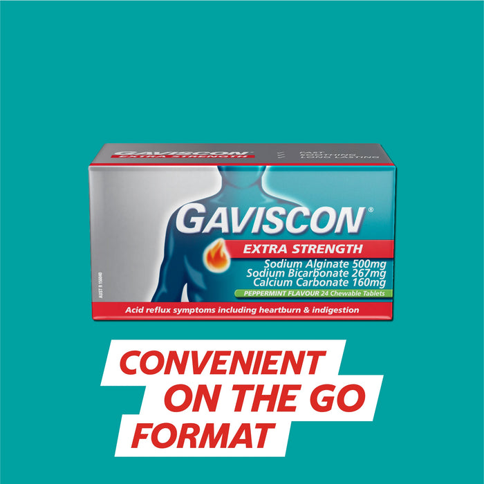 Gaviscon Extra Strength Peppermint Tablets - image 7