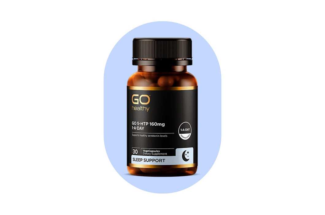 GO Healthy GO 5-HTP 160mg 1-A-Day VegeCapsules