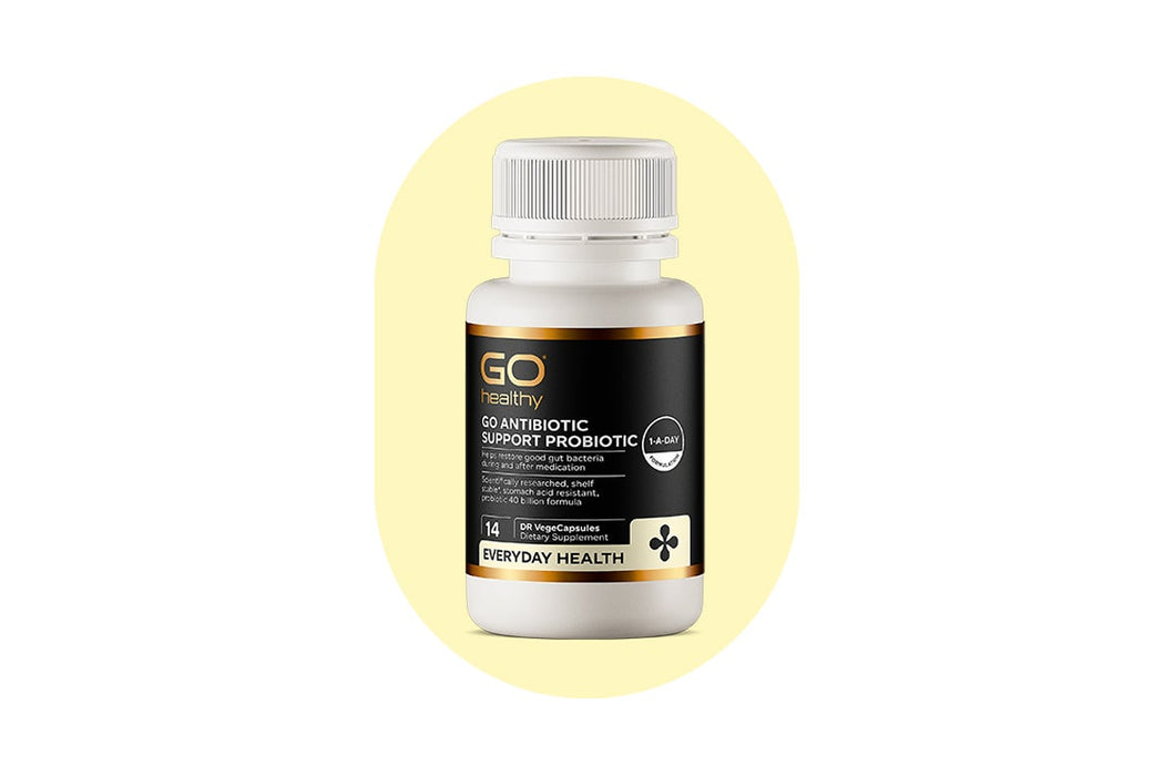 GO Healthy GO Antibiotic Support Probiotic 14 Delayed Release VegeCapsules