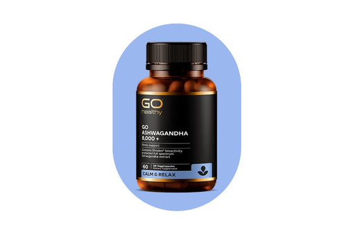 GO Healthy GO Ashwagandha 8,000+ 60 Delayed Release VegeCapsules