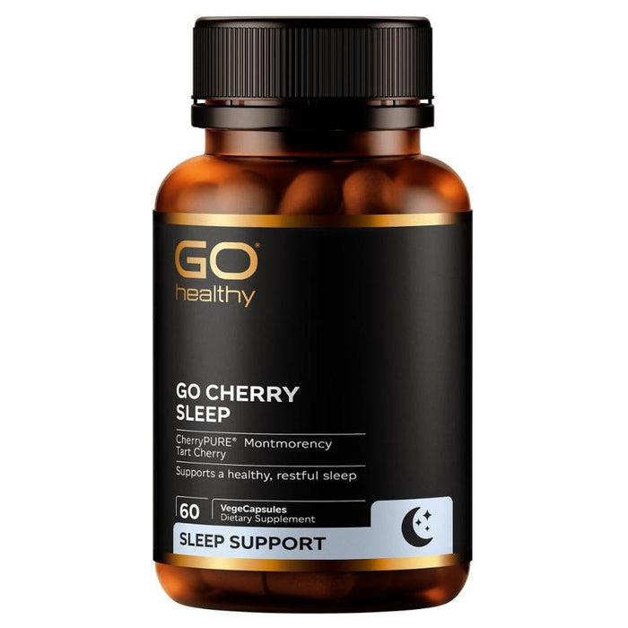 GO Healthy GO Cherry Sleep 550mg VegeCapsules