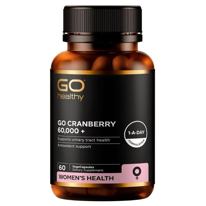 GO Healthy GO Cranberry 60,000+ 60 VegeCapsules