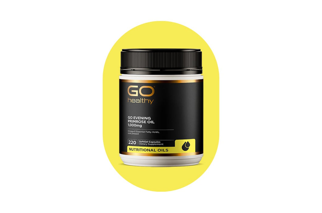 GO Healthy GO Evening Primrose Oil 1000mg 220 SoftGel Capsules