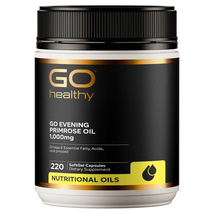 GO Healthy GO Evening Primrose Oil 1000mg 220 SoftGel Capsules