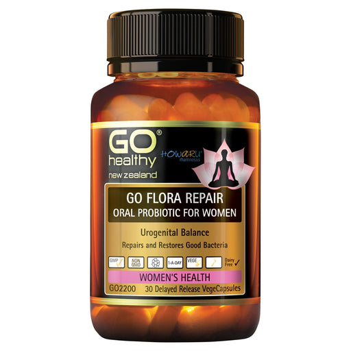 GO Healthy GO Flora Care 30 Delayed Release VegeCapsules - image 2