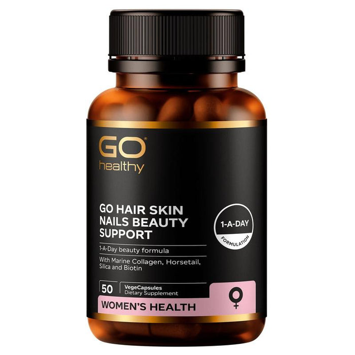 GO Healthy GO Hair Skin Nails Beauty Support VegeCapsules
