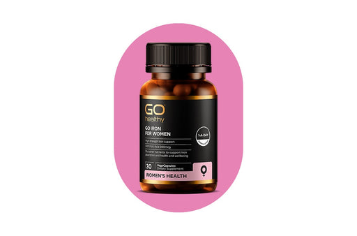 GO Healthy GO Iron Complex for Women 30 VegeCapsules