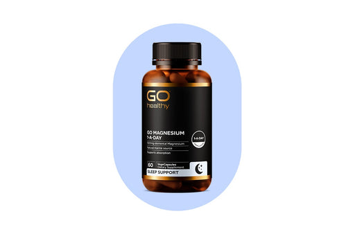 GO Healthy GO Magnesium 1-A-Day 500mg VegeCapsules