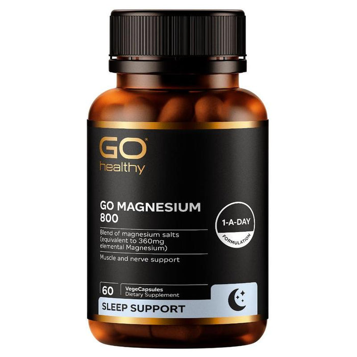GO Healthy GO Magnesium 800 VegeCapsules