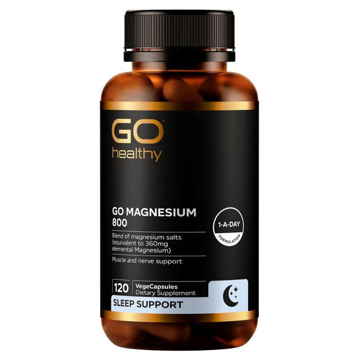 GO Healthy GO Magnesium 800 VegeCapsules
