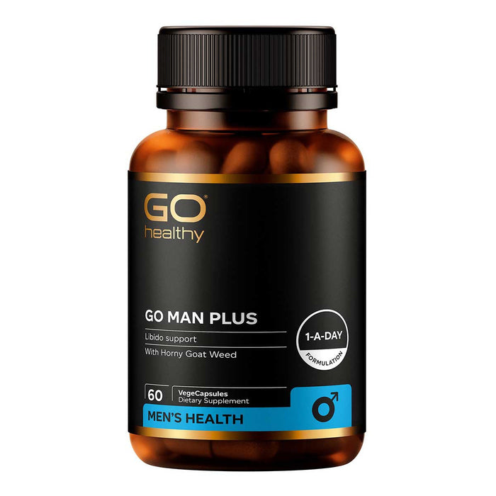 GO Healthy GO Man Plus 60 VegeCapsules