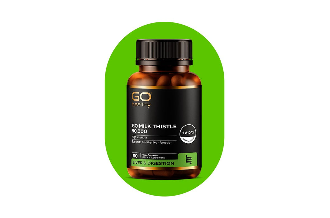 GO Healthy GO Milk Thistle 50,000 VegeCapsules