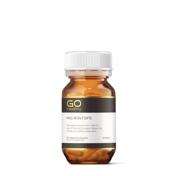 GO Healthy GO PRO Iron Forte 30 VegeCapsules