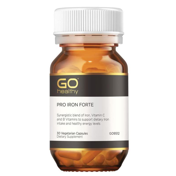 GO Healthy GO PRO Iron Forte 30 VegeCapsules