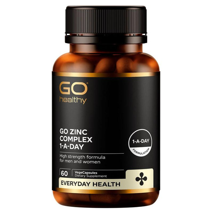 GO Healthy GO Zinc Complex 1-A-Day VegeCapsules