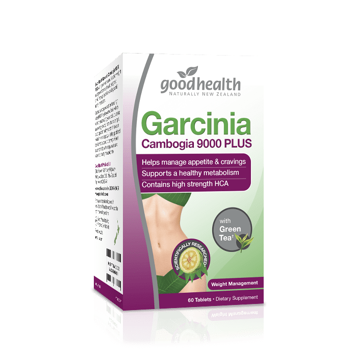 Good Health Garcinia Cambogia 9000 PLUS with Green Tea 60 Tablets