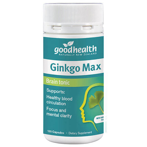 Good Health Ginkgo Max 120 Capsules