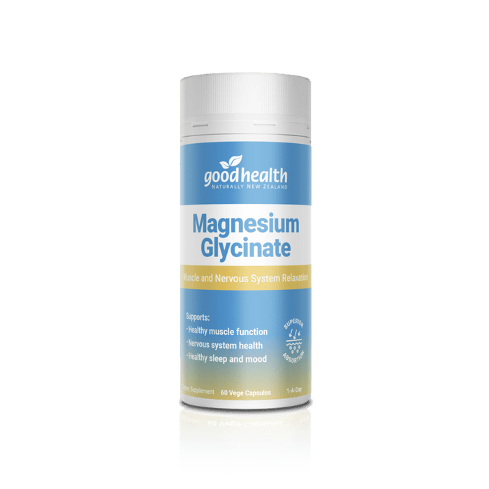 Good Health Magnesium Glycinate 60 Vege Capsules