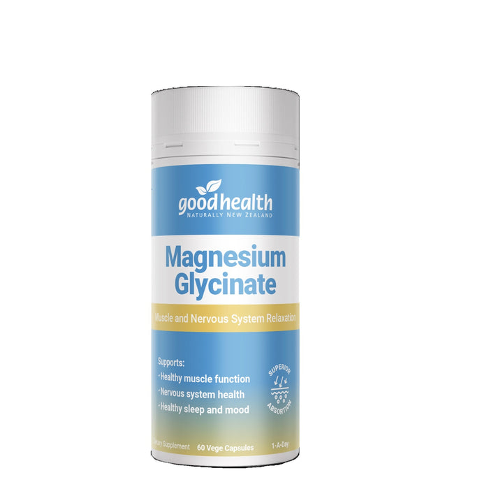 Good Health Magnesium Glycinate 60 Vege Capsules