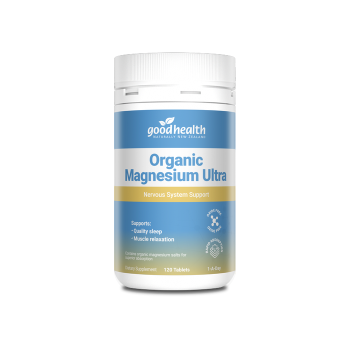 Good Health Organic Magnesium Ultra 120 Tablets - image 1