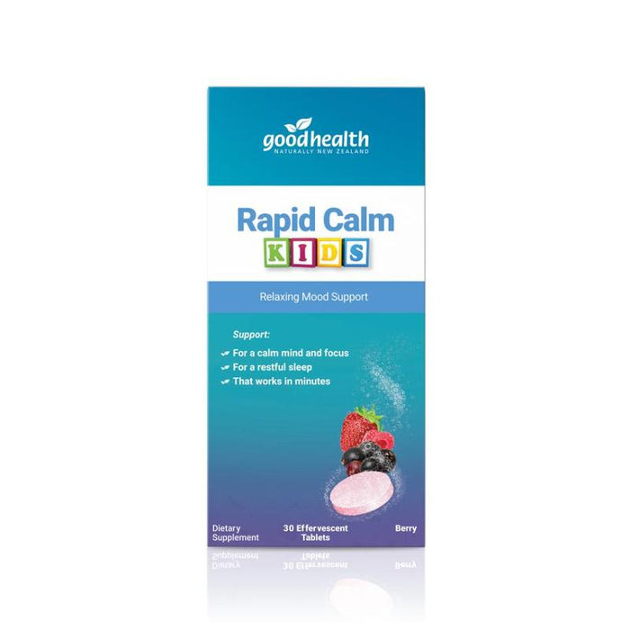 Good Health Rapid Calm Kids 30 Effervescent Tablets