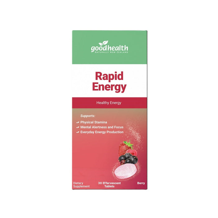 Good Health Rapid Energy Berry 30 Effervescent Tablets