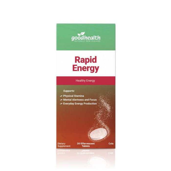 Good Health Rapid Energy Cola 30 Effervescent Tablets