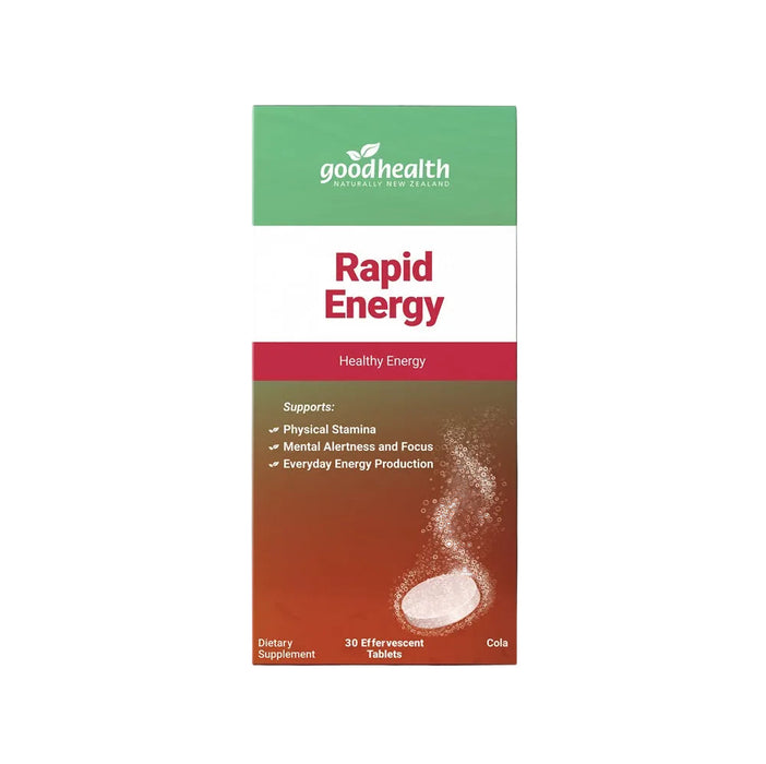 Good Health Rapid Energy Cola 30 Effervescent Tablets