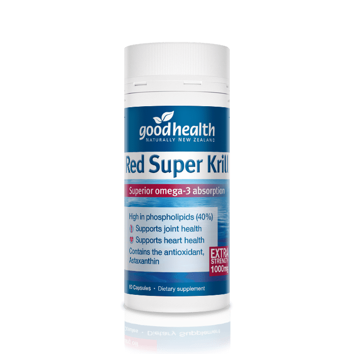 Good Health Red Super Krill 1000mg 60 Capsules