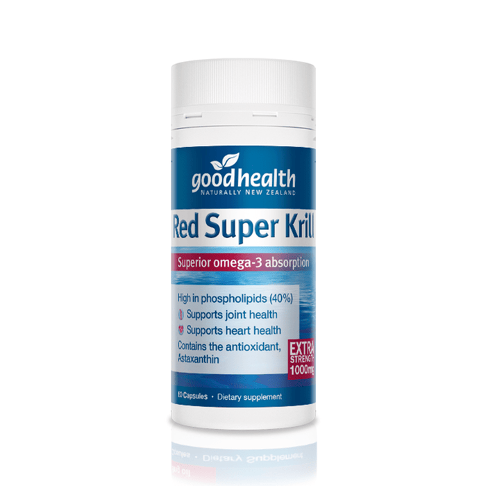 Good Health Red Super Krill 1000mg 60 Capsules
