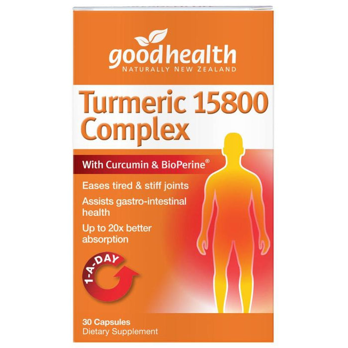 Good Health Turmeric 15800 Complex 30 Capsules