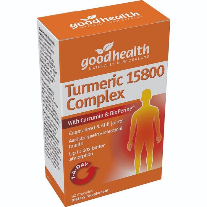 Good Health Turmeric 15800 Complex 30 Capsules