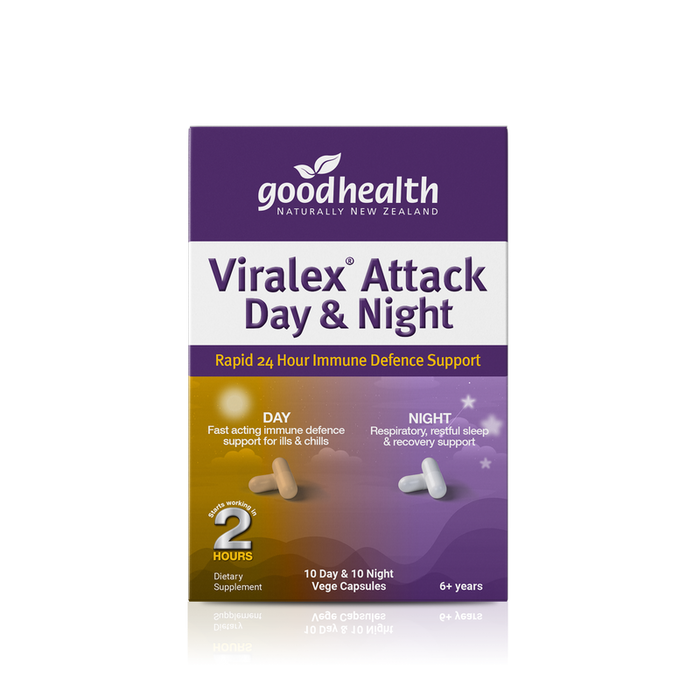 Good Health Viralex Attack Day & Night 20 Capsules