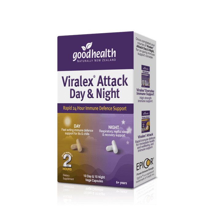 Good Health Viralex Attack Day & Night 20 Capsules