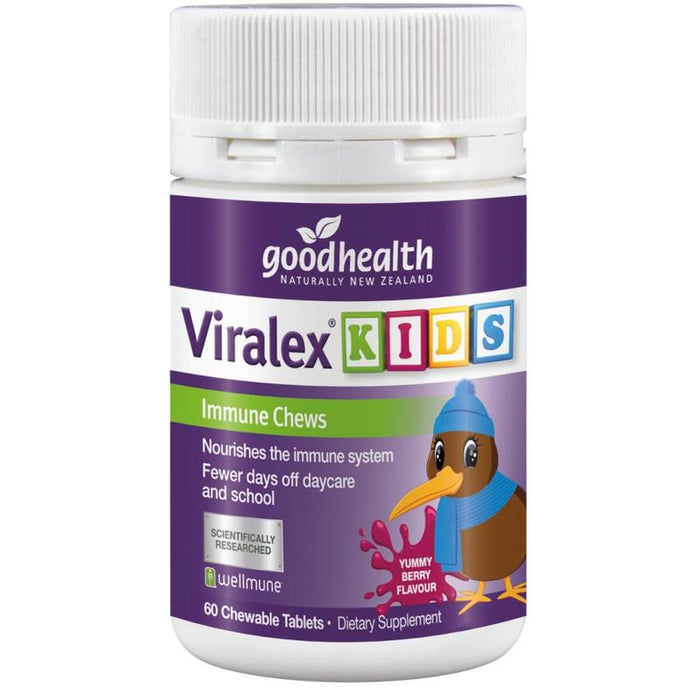 Good Health Viralex Kids Immune Chews 60 Chewable Tablets