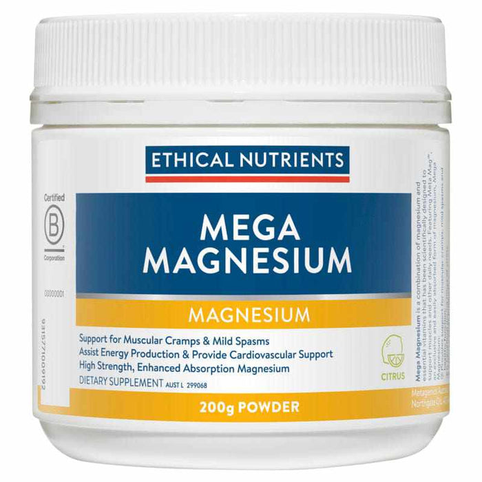 Ethical Nutrients Mega Magnesium Powder 200g