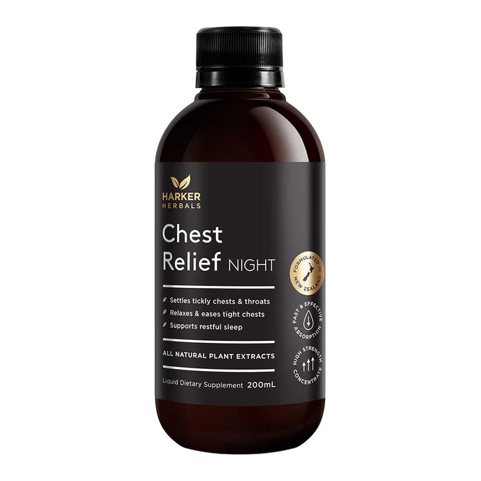 Harker Herbals Chest Relief Night - bottle