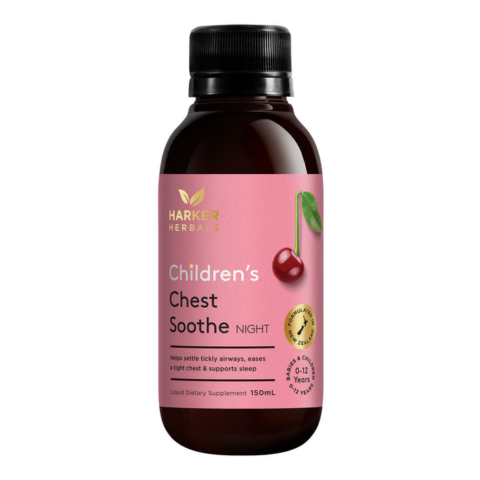 Harker Herbals Childrens Chest Soothe Night - bottle