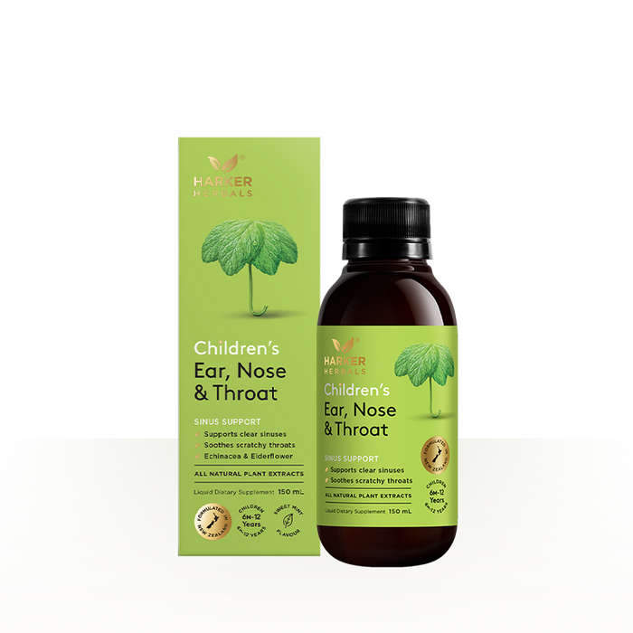 Harker Herbals Childrens Ear Nose & Throat - bottle and carton